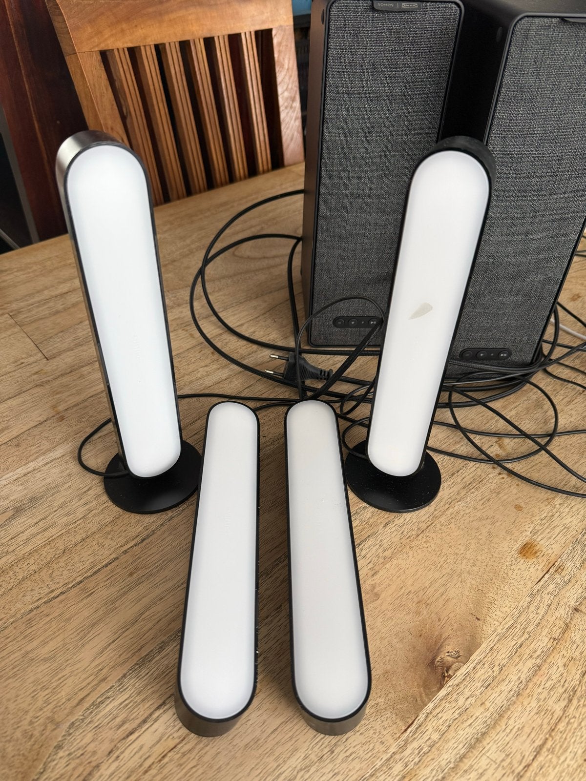 4x Philips Hue Play Light Bar Light & Color Ambiance, Gebruikt, Meerkleurig, Ophalen of Verzenden, Philips Hue