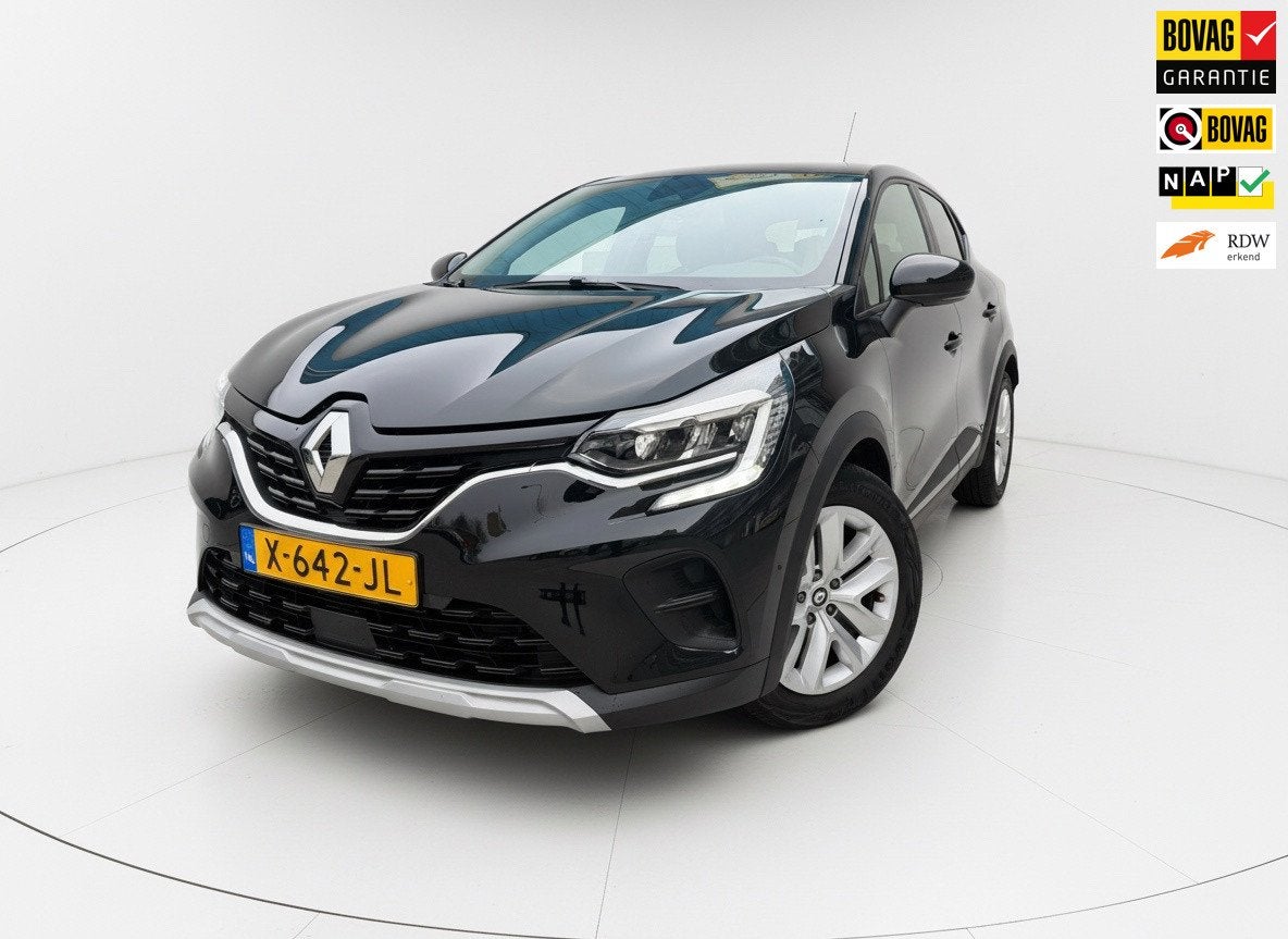 Renault Captur 1.0 TCe 90 equilibre| Lane Assist|Cruise|Airc, Auto's, Renault, Voorwielaandrijving, LED verlichting, Gebruikt
