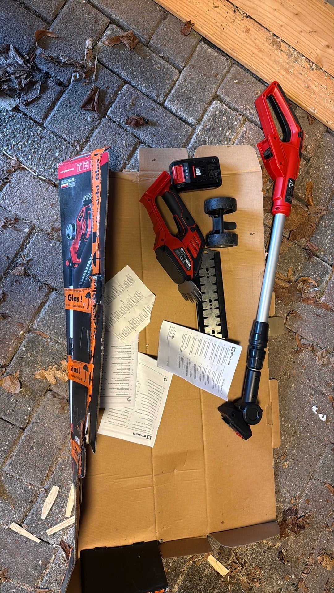 Einhell elektrische tuin zet, Ophalen, Zo goed als nieuw