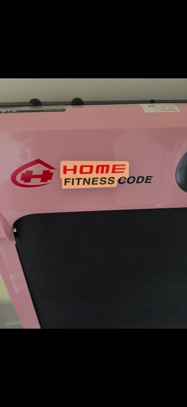 Home Fitness Code loopband roze, Ophalen, Zo goed als nieuw, Loopband