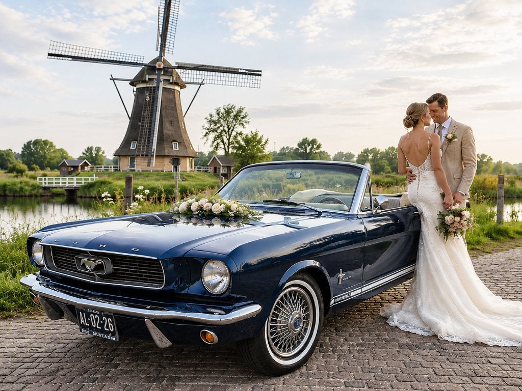 Te huur: Ford Mustang cabrio oldtimer zonder chauffeur, Ophalen, Nieuw, Ford