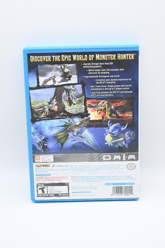 Monster Hunter 3 Ultimate - Nintendo Wii U, Nintendo, Gebruikt, Nintendo Co., Ltd. 11-1 Hokotate-cho Kamitoba, Minami-ku Kyoto 601-8501 Japan