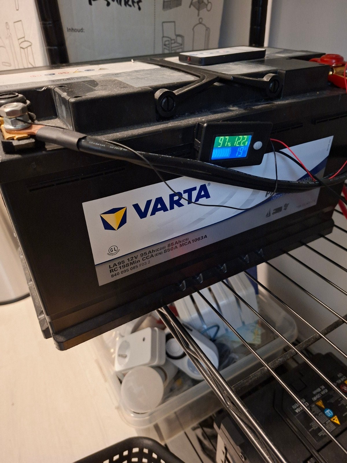 Camper accu te koop VARTA LA 95 AGM eur 50 p/st