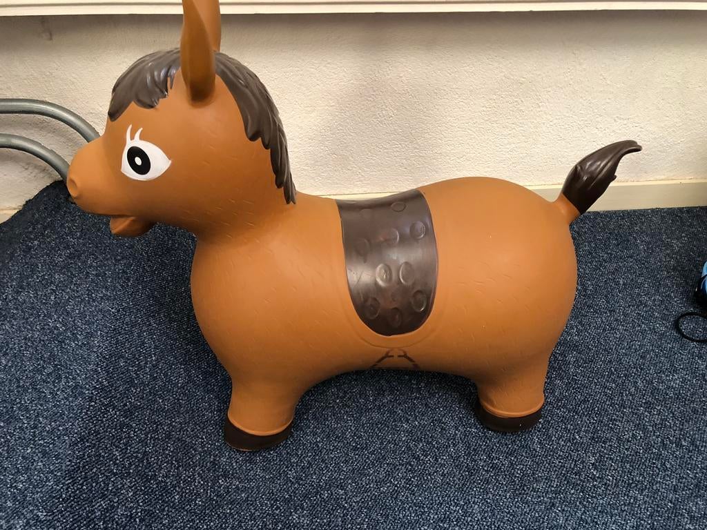 Skippy paard, Kinderen en Baby's, Speelgoed | Buiten | Opblaasfiguren, Ophalen, Gebruikt