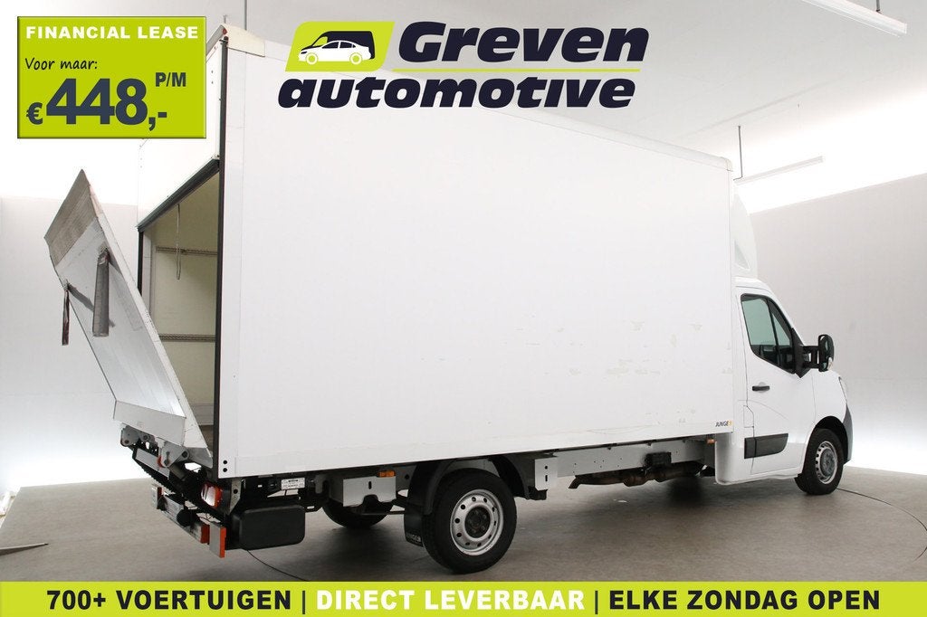 Renault Master 2.3 dCi 165PK | Bakwagen | Laadklep | Laadbak, Auto's, Gebruikt, Euro 6, Renault, Wit