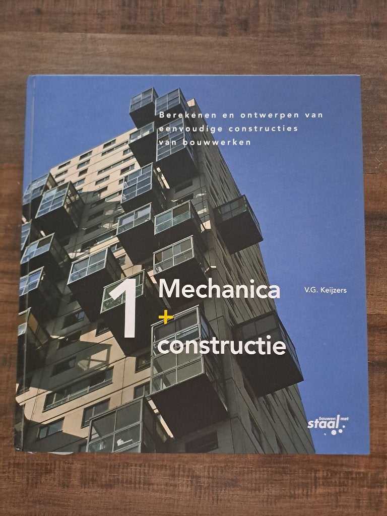 1 Mechanica + constructie, Boeken, Beta, Nieuw, W.G. Keijzers, HBO