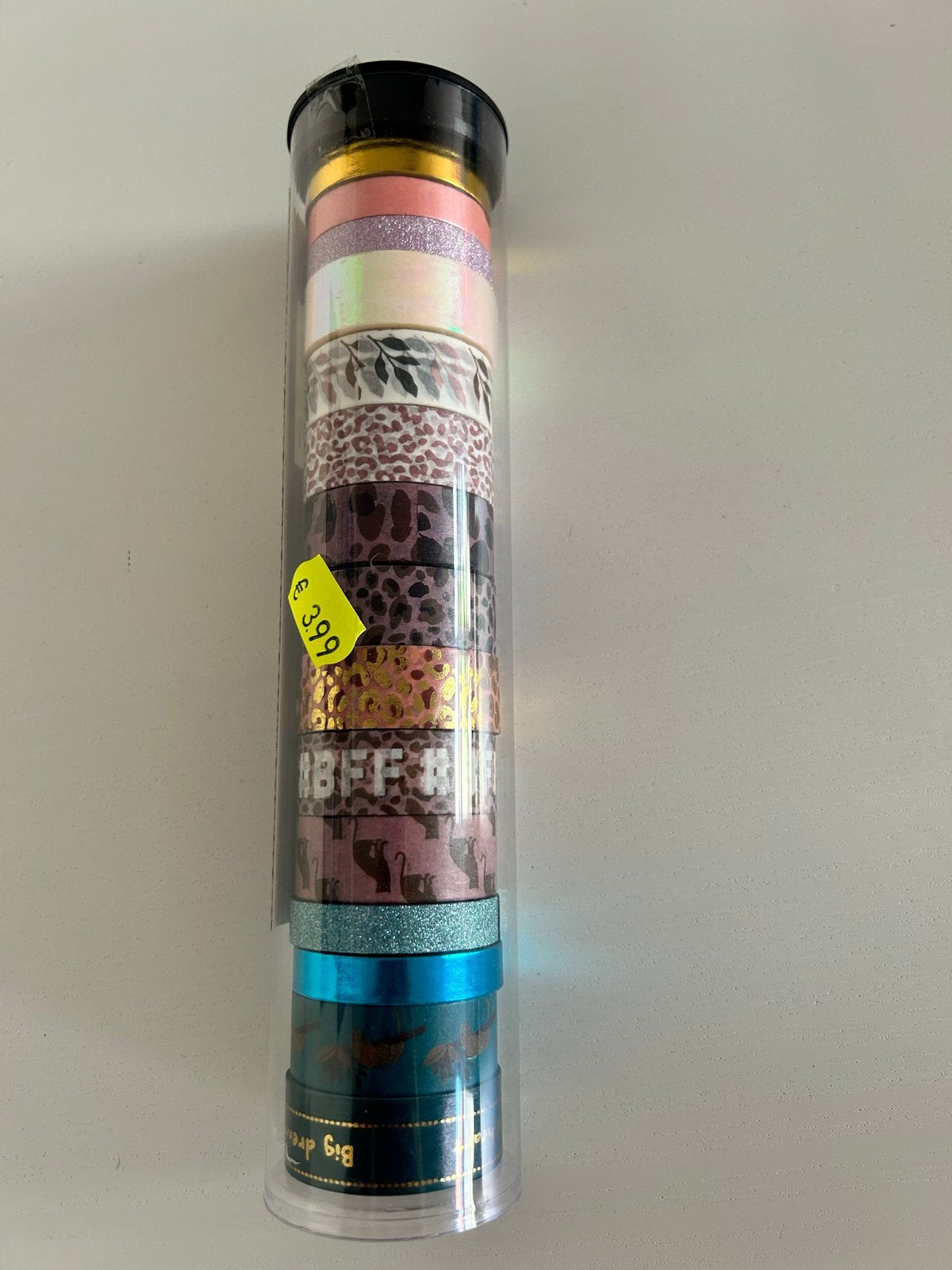 XXL Washitape Toren - 15 Rollen Washi Tape, Ophalen, Zelfklevend, Overige thema's, Nieuw
