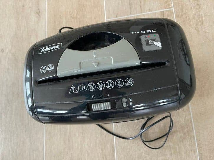 Fellowes papierversnipperaar **zgan**, Ophalen, Zo goed als nieuw