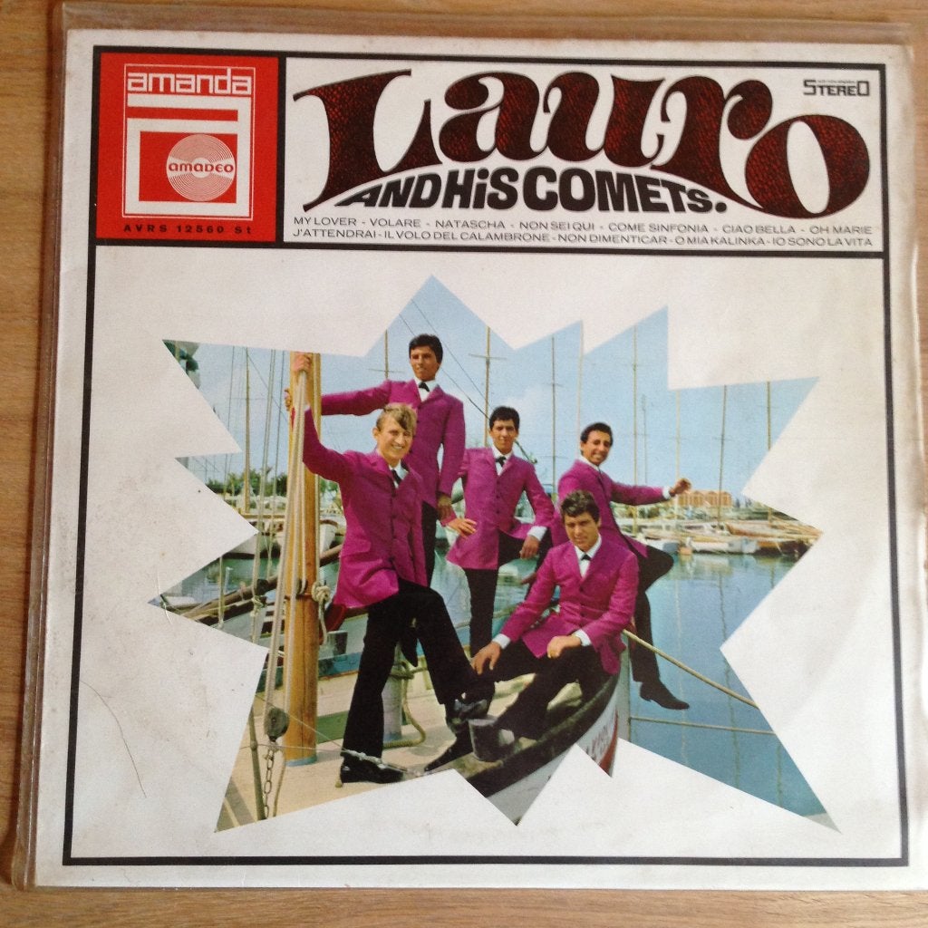 Lauro and his Comets LP, Ophalen, 12 inch, LP