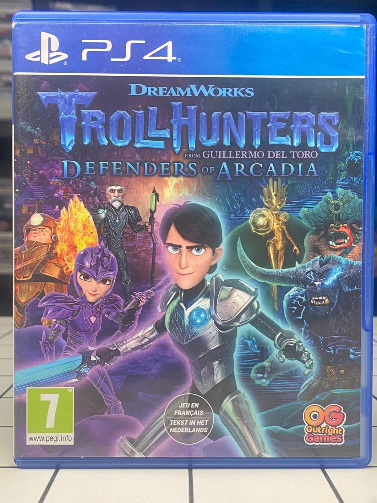 TrollHunters Defenders of Arcadia PS4 Playstation 4 Game, Gebruikt, Www.outrightgames.com, 2 spelers, Ophalen of Verzenden