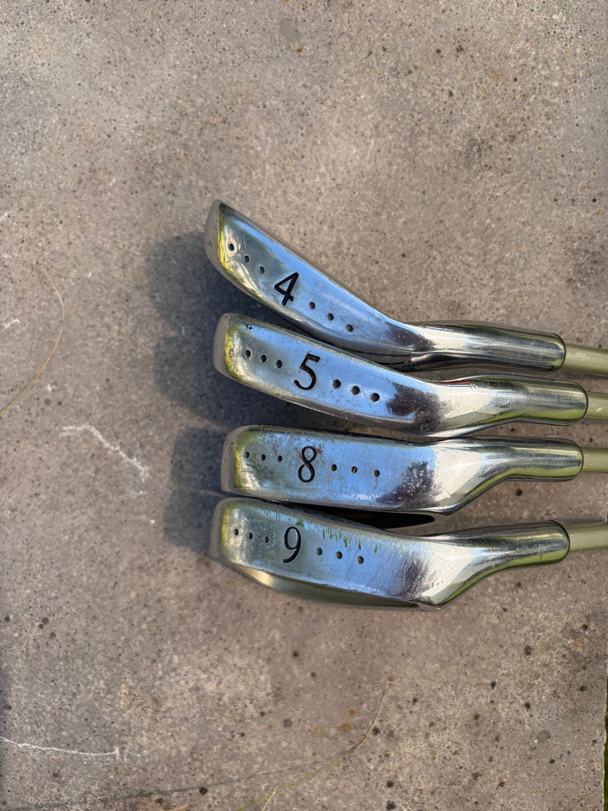Golfclubs set 4, 5, 8, 9 - Gebruikt. Forged.ladies., Ophalen, Gebruikt, Club, Overige merken