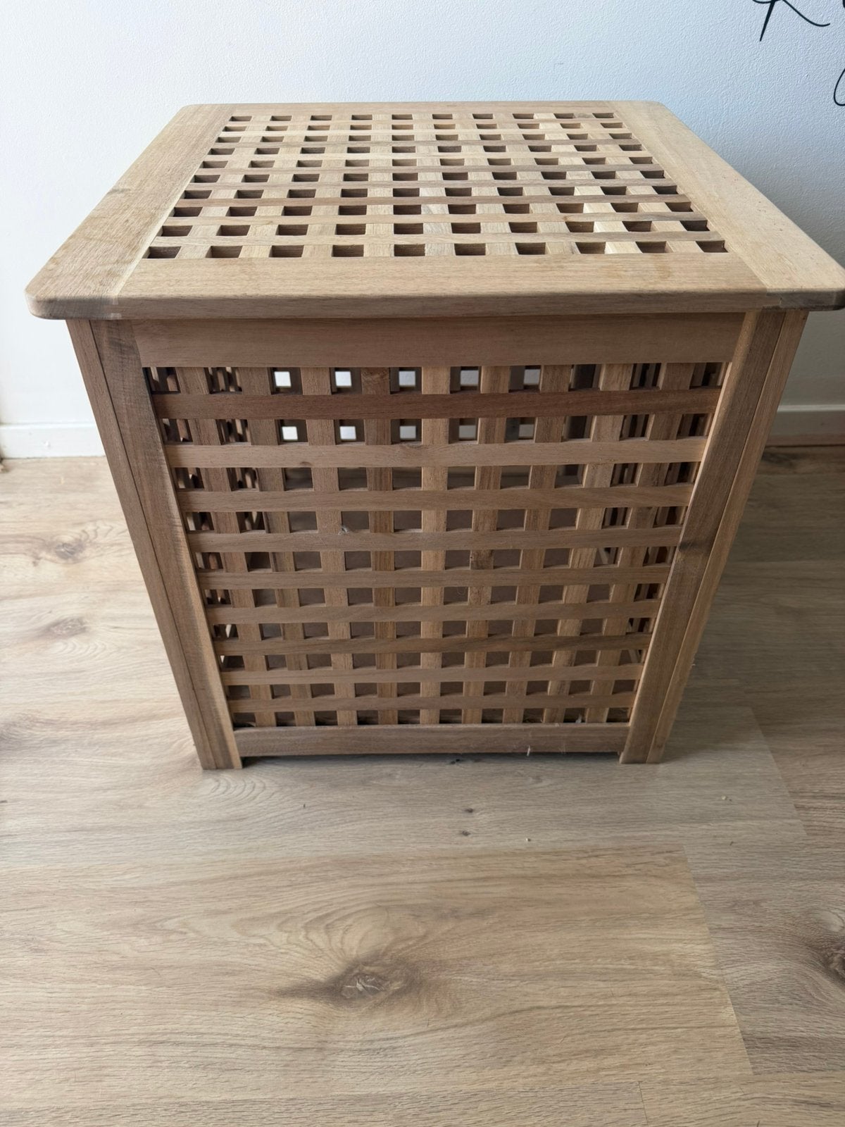 IKEA hol opbergkist/bijzettafel/wasmand, Ophalen, Zo goed als nieuw, 50 tot 100 cm, Minder dan 50 cm