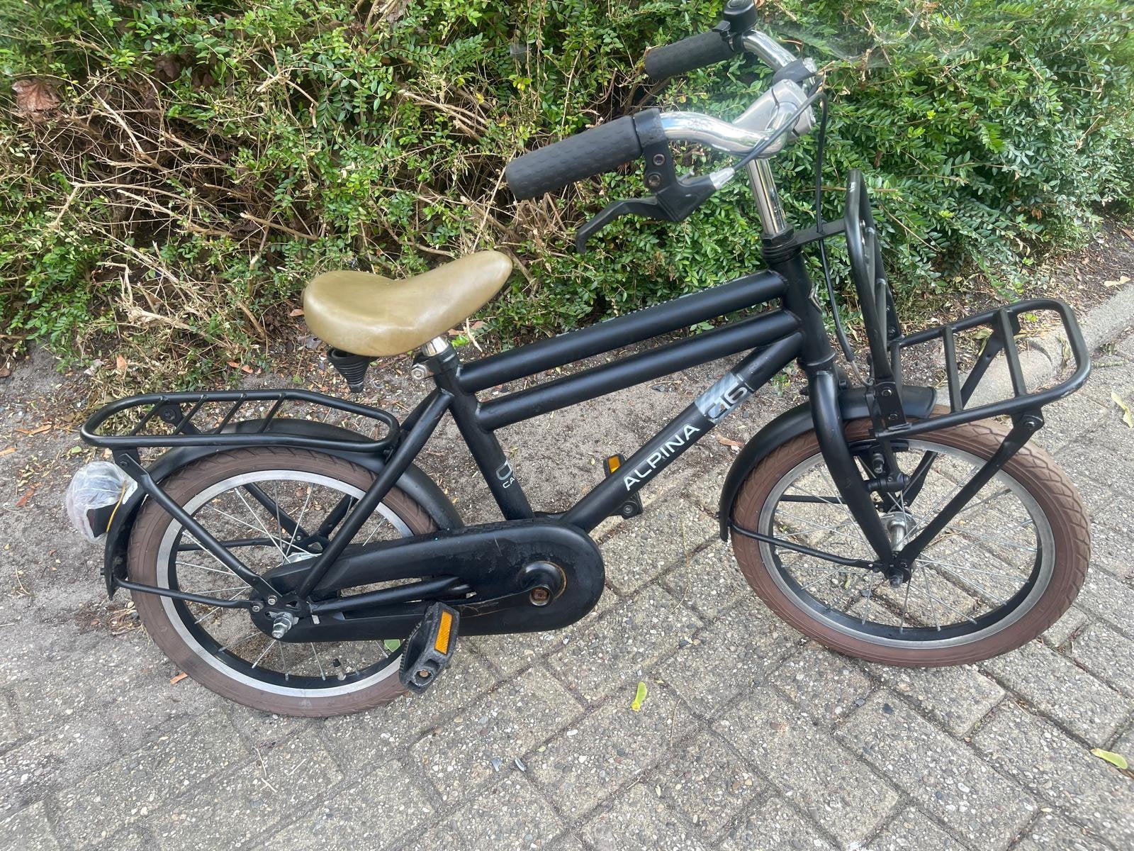 Prachtig alpina transport jongens fiets te koop, Fietsen en Brommers, Fietsen | Kinderfietsjes, Ophalen of Verzenden, Zo goed als nieuw
