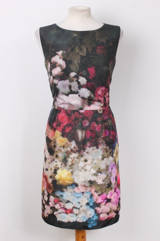 Zomer! Gebloemde jurk van VALENTINO maat M, Kleding | Dames, Maat 38/40 (M), Meerkleurig, Ophalen of Verzenden, Zo goed als nieuw