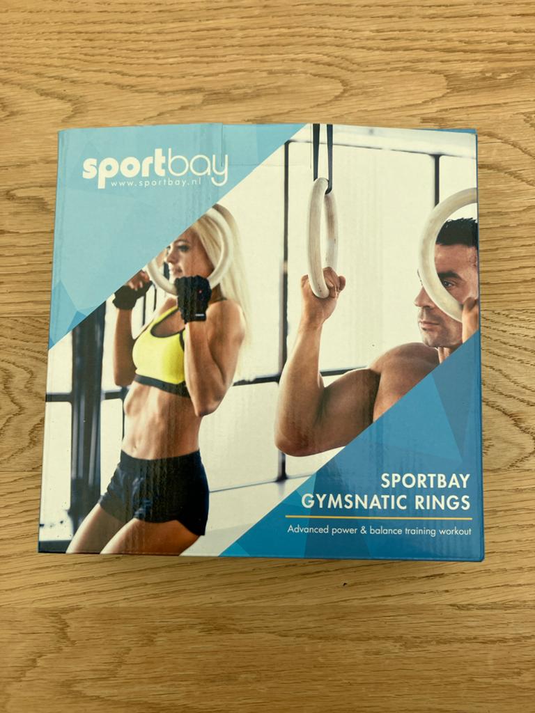 Nieuwe Sportbay Houten Gymnastiek Ringen, Sport en Fitness, Ophalen of Verzenden, Nieuw, Armen, Overige typen