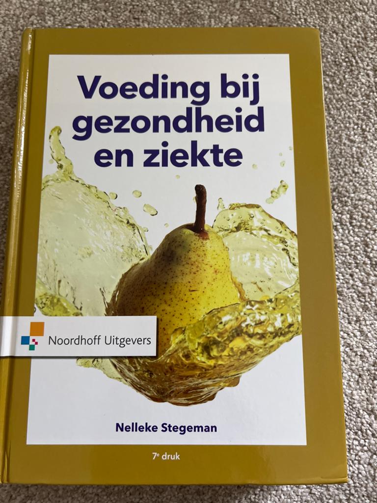 Voeding bij gezondheid en ziekte - Nelleke Stegeman, Boeken, Ophalen of Verzenden, Zo goed als nieuw, Dieet en Voeding