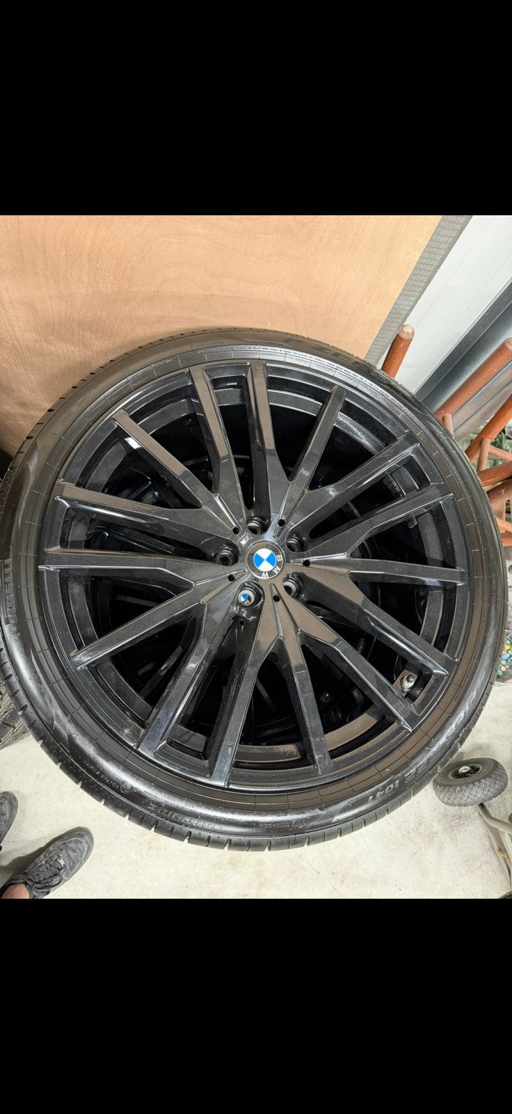 Orig velgen nieuwe banden bmw X5 X6 275 35 22 315 30 22, Vrachtwagen, Nieuw, Overige maten, Ophalen of Verzenden