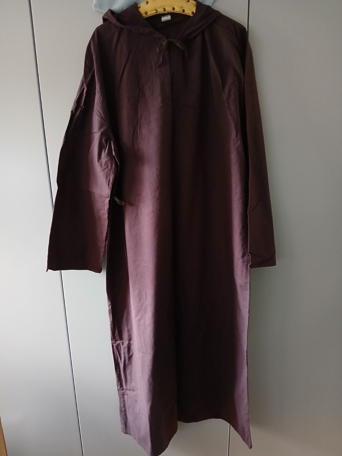 Bruine Monnikspij / Gewaad met Capuchon - Cosplay/Carnaval, Ophalen of Verzenden, Gebruikt, Pak of Jurk