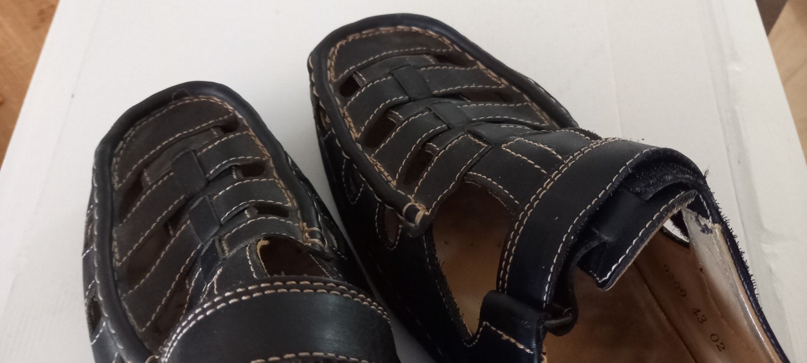 Wolky heren sandalen - Zwart, maat 43, Ophalen of Verzenden