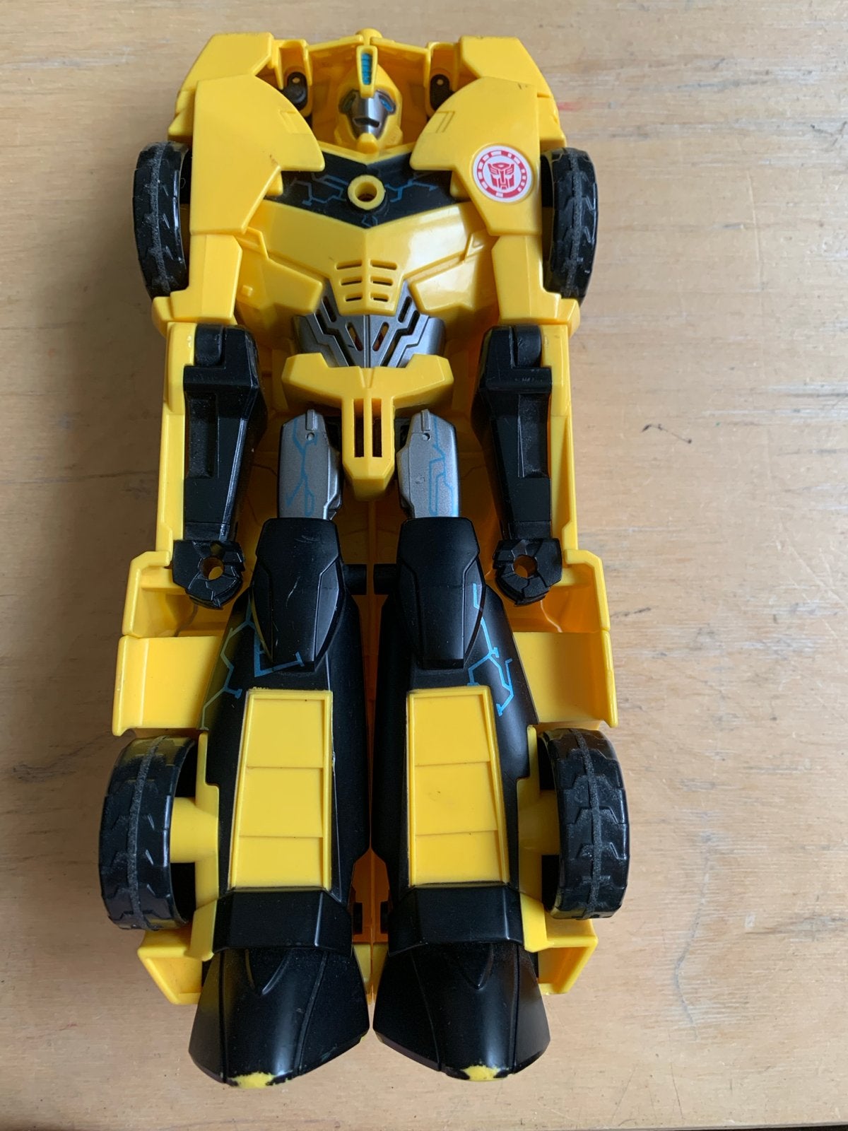 Transformers Bumblebee speelgoedauto, Ophalen of Verzenden, Gebruikt