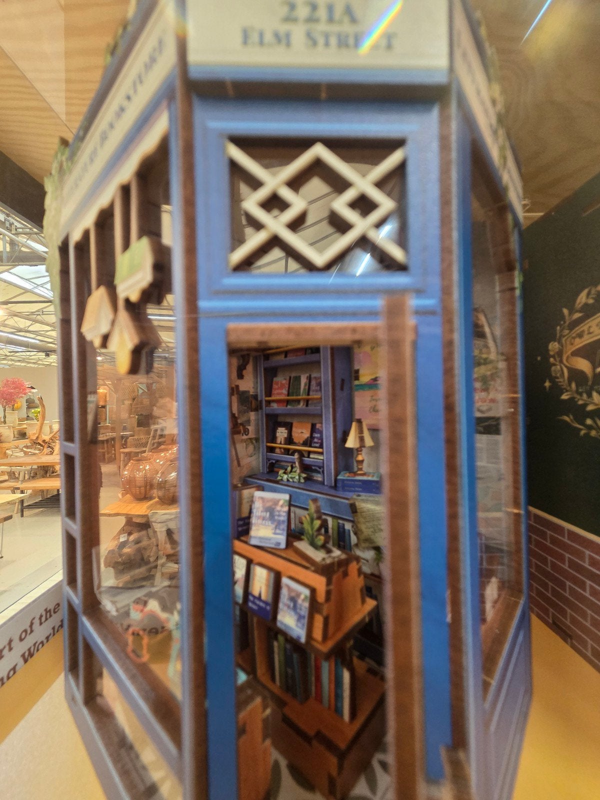 DIY Boekenhoekje Miniatuur Bouwpakket, Verzamelen, Ophalen of Verzenden, Nieuw, Decoratie
