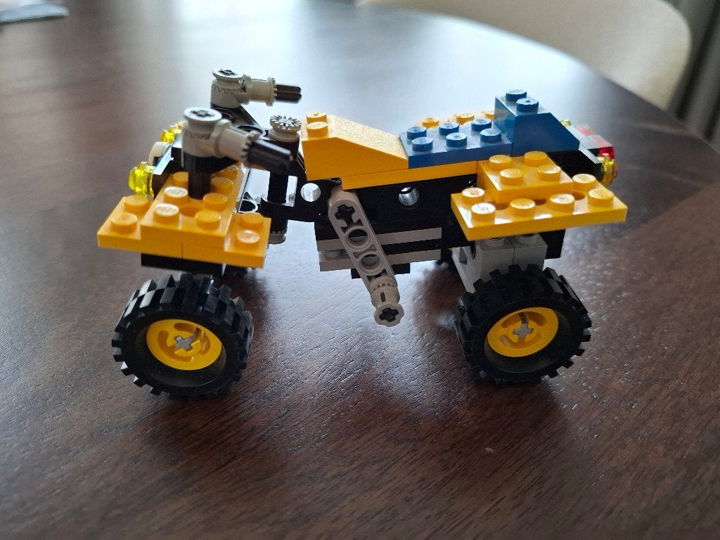 Lego Technic 8826, Ophalen
