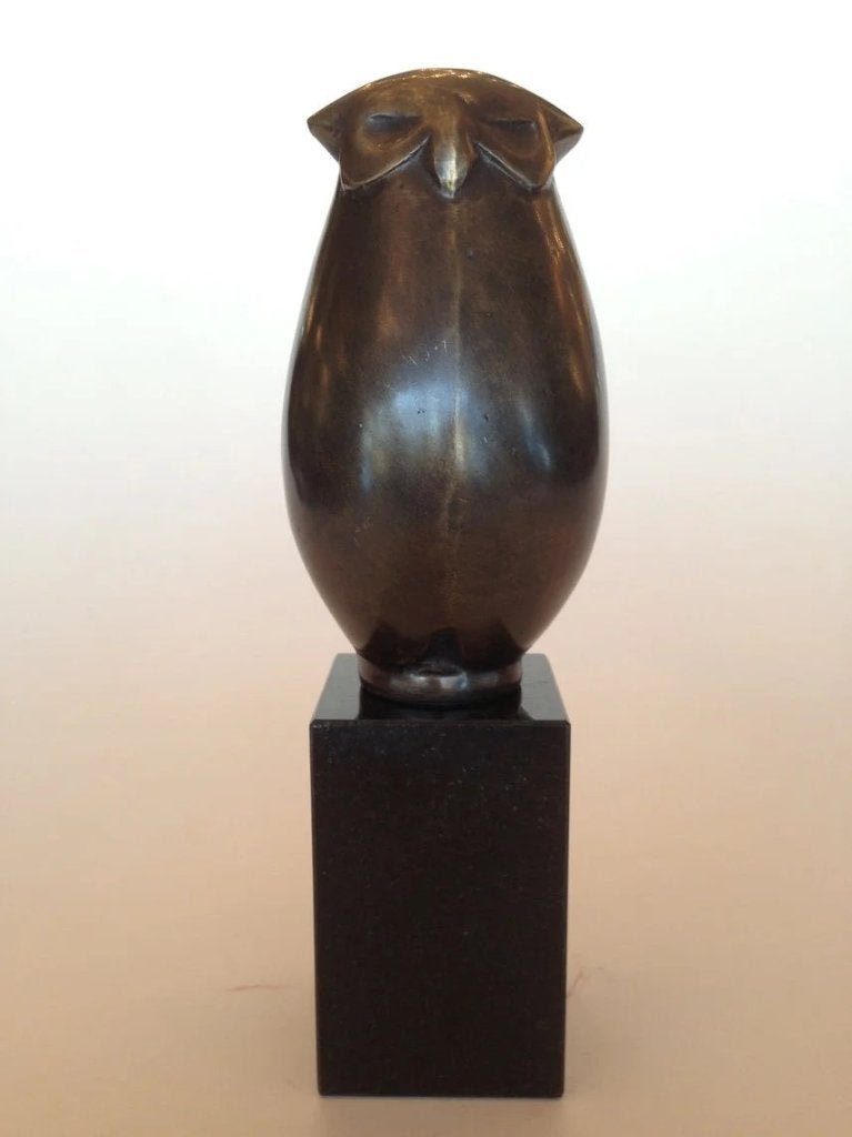 BRONZEN BEELDJE | BOLLE UIL IN BRONS, Verzenden
