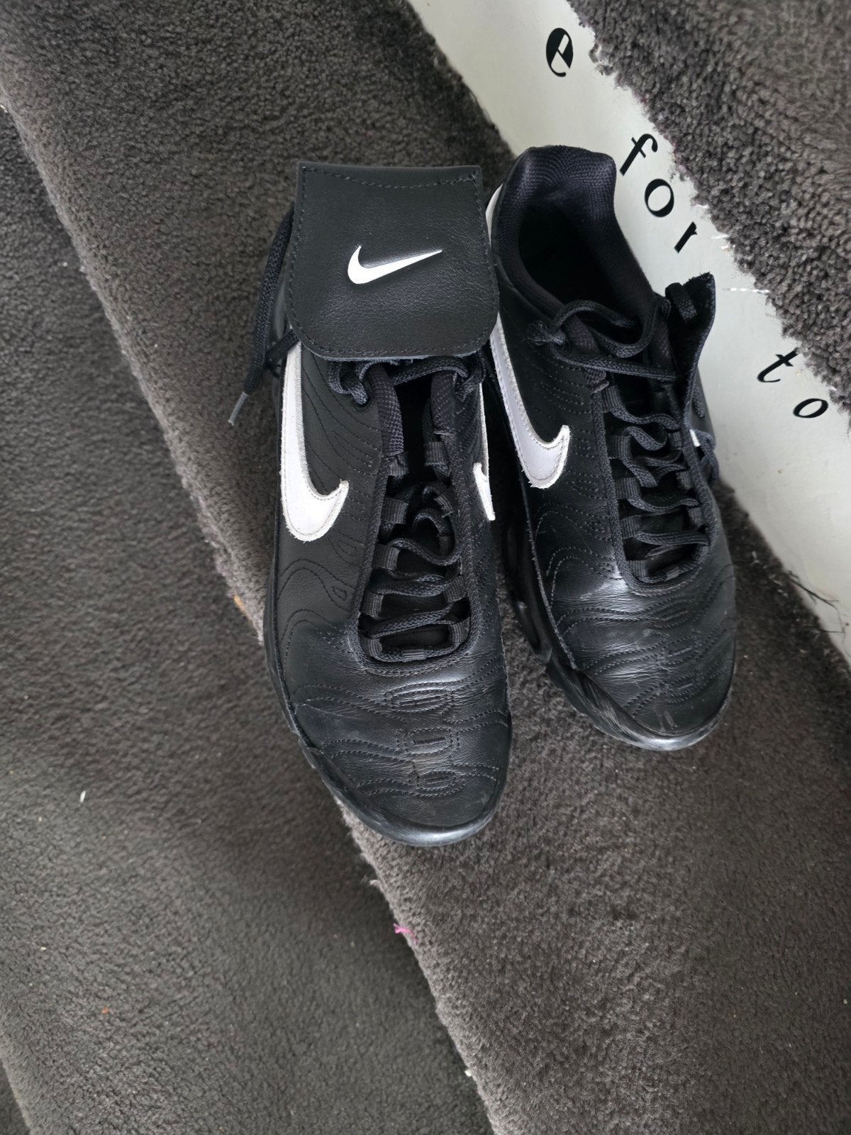 Nike Air Max Plus TN sneakers maat 38.5, Ophalen of Verzenden, Gedragen, Zwart, Sneakers of Gympen