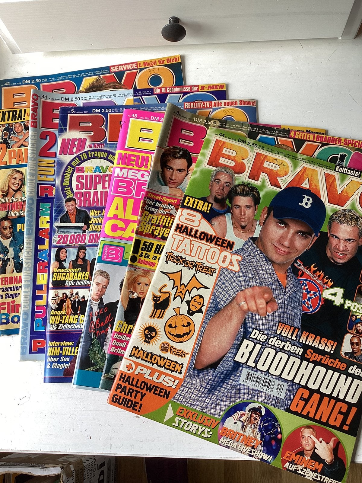 6 Bravo tijdschriften, Verzenden, Zo goed als nieuw, Muziek, Film of Tv