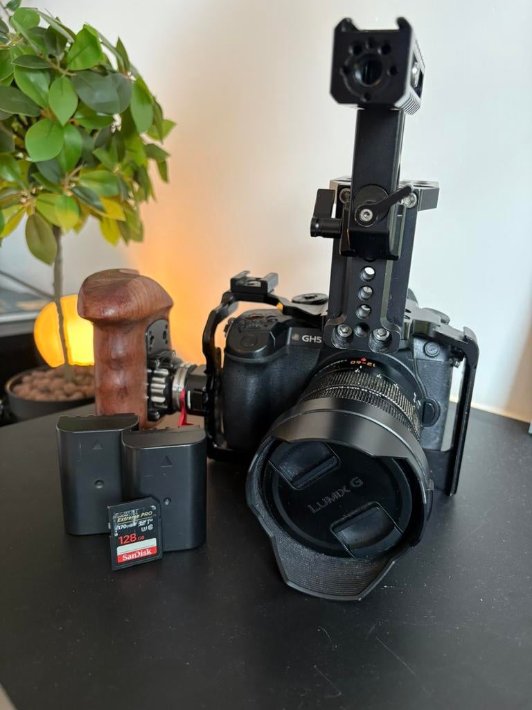 Panasonic GH5 video kit – compleet ready-to-shoot, Ophalen, Gebruikt, Video