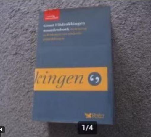 Groot Uitdrukkingen Woordenboek van Dale, Nederlands, Ophalen of Verzenden, Zo goed als nieuw, Van Dale