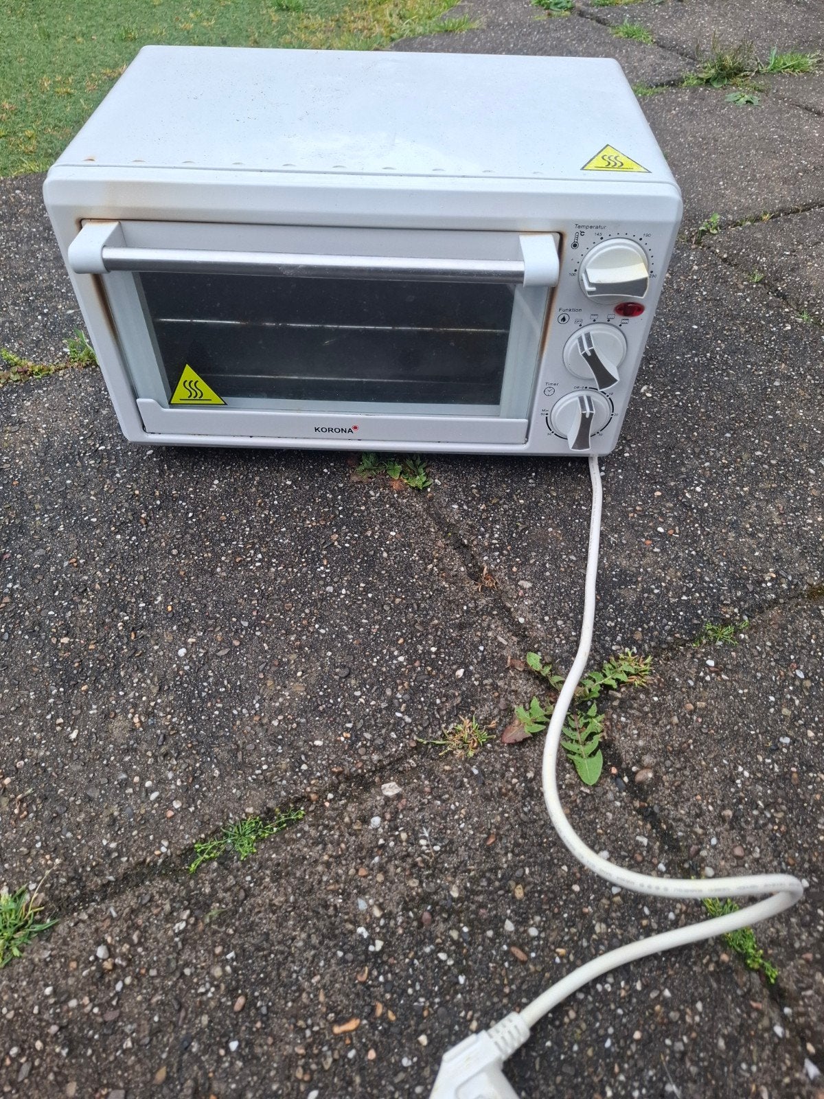 Korona Mini-oven met grillfunctie - Compact en handig, Ophalen, Minder dan 45 cm, Minder dan 45 cm, Vrijstaand