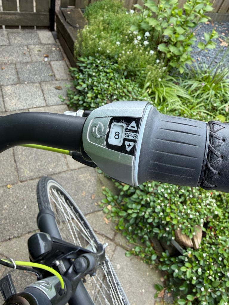 Batavus Monaco damesfiets 53 cm, 8 versnellingen, Ophalen, Versnellingen, Batavus, Trommelrem