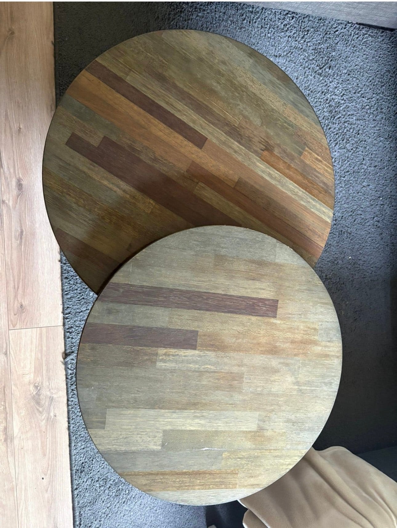 Salon tafels, Ophalen, Rond, Zo goed als nieuw, Minder dan 100 cm