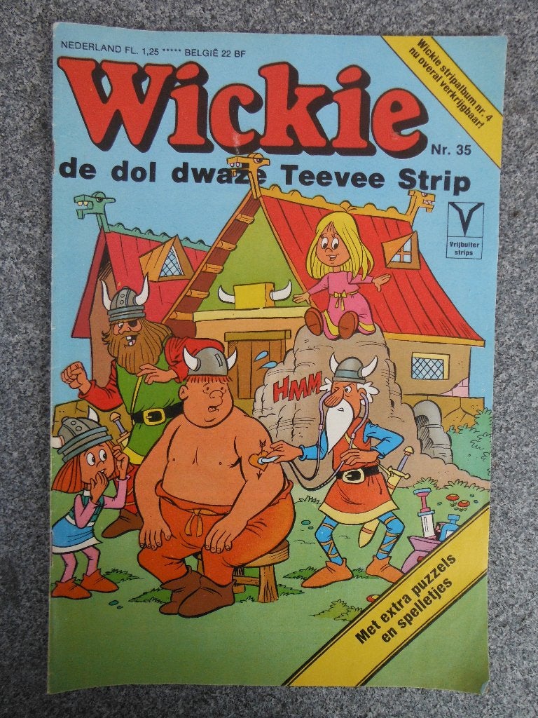 Wickie. Nr 35, Boeken, Stripboeken, Eén stripboek, Ophalen of Verzenden, Gelezen