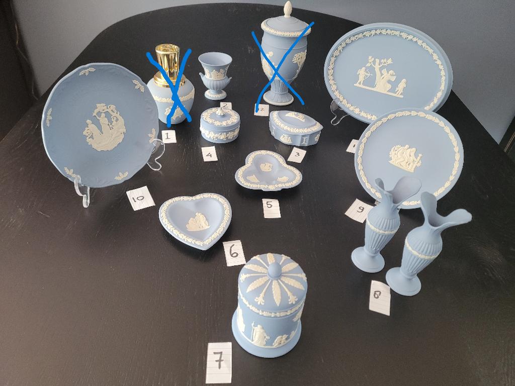 Wedgwood Jasperware pale Blue, Ophalen of Verzenden