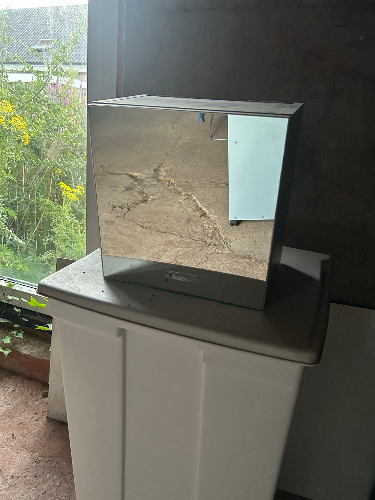 Spiegelkastje voor badkamer of toilet, Ophalen, Minder dan 50 cm, Gebruikt, Minder dan 100 cm