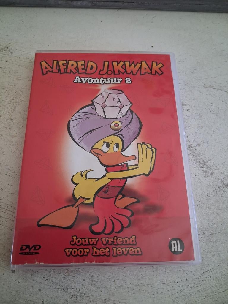 Dvd van alfred j.kwak avontuur 2 jouw vriend voor het leven, Cd's en Dvd's, Alle leeftijden, Ophalen, Zo goed als nieuw, Europees
