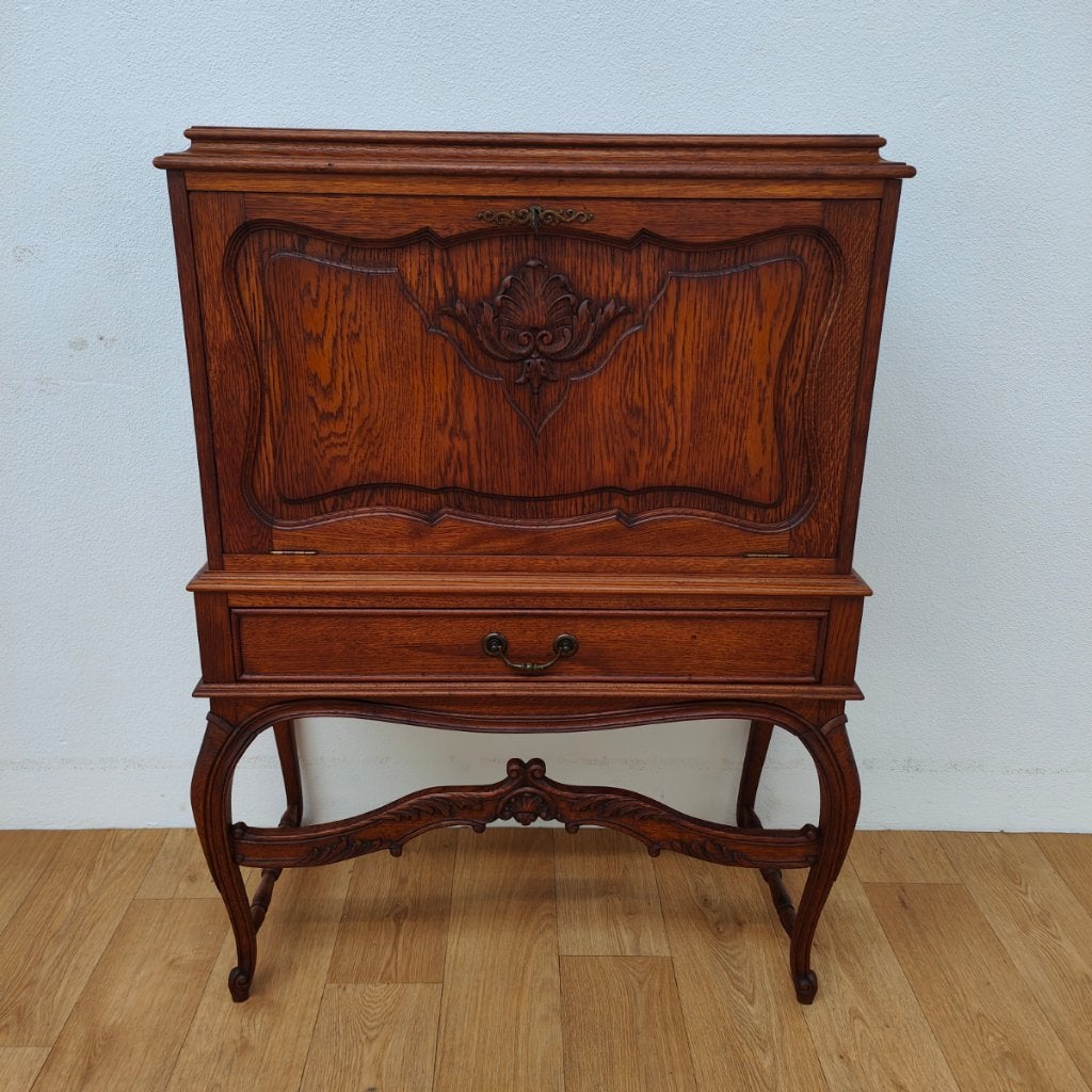 Vintage antiek barkastje drankenkastje buffetkastje, Huis en Inrichting, Ophalen, Valkenswaard, Gebruikt, 100 tot 150 cm