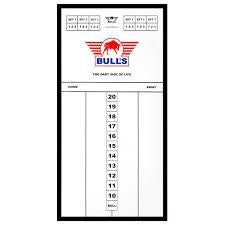 Bulls Glas Scorebord 45x30 cm à € 16,50 /st, Ophalen, Nieuw, Overige typen