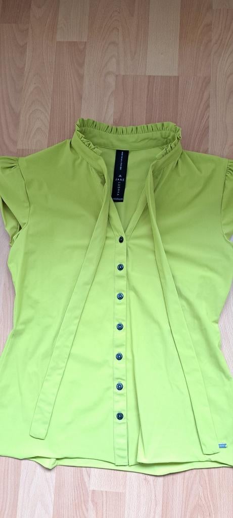 JL Jane Lushka Top - Maat S- lime groen, als nieuw, Kleding | Dames, Ophalen of Verzenden, Zo goed als nieuw, JL Jane Lushka, Maat 36 (S)