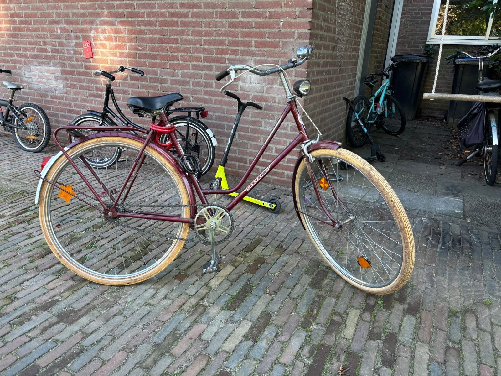 Vintage Damesfiets magneet- Klassieke Stijl, Goede Staat, Terugtraprem, Ophalen, Overige merken, 53 tot 56 cm
