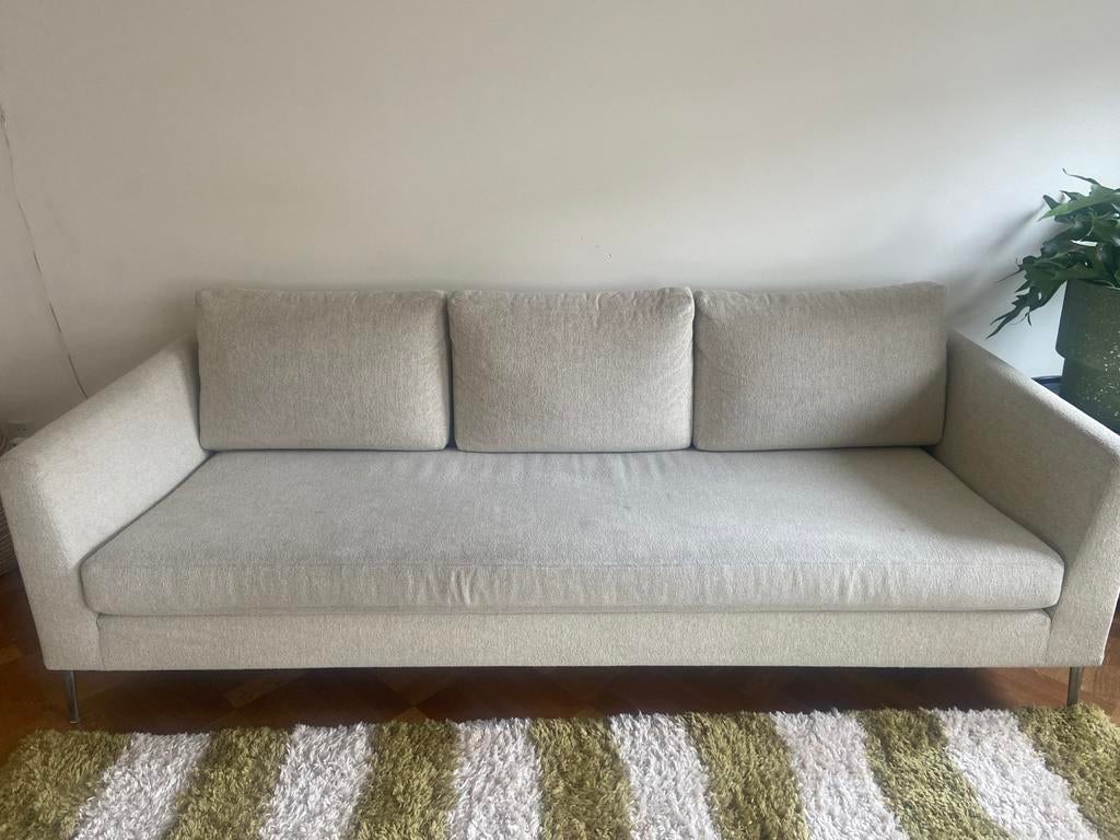 Bodilson bankstel, Huis en Inrichting, Banken | Bankstellen, Gebruikt, Rechte bank, Driepersoons, 200 tot 250 cm, 75 tot 100 cm