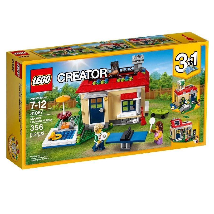 LEGO Creator 31067 Vakantie aan het Zwembad * 't LEGOhuis *, Kinderen en Baby's, Speelgoed | Duplo en Lego, Lego, Nieuw, Ophalen of Verzenden