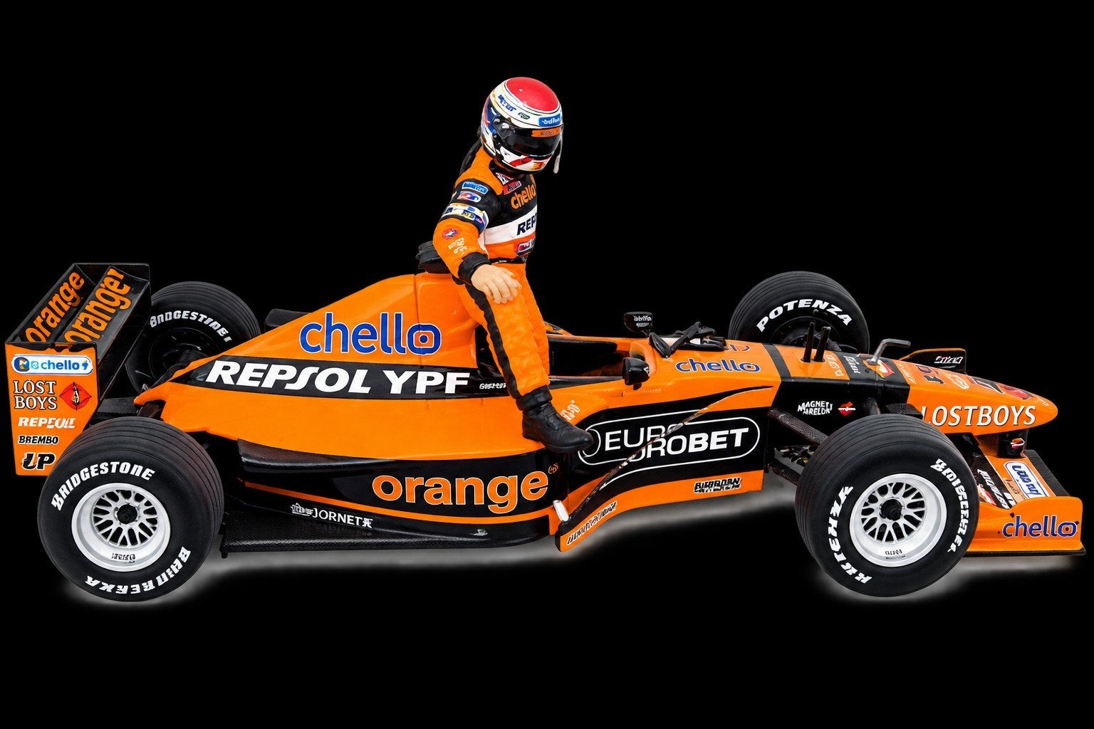 Minichamps F1 Jos Verstappen Arrows 1/43, Hobby en Vrije tijd, Overige merken, Auto, 1:32 tot 1:50, Ophalen of Verzenden
