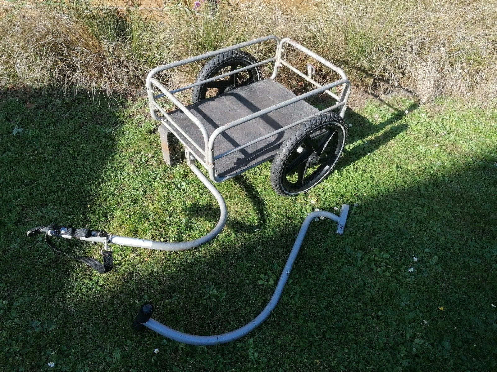 Stevige fietskar bagage vissen folders  huisdier  Max 36kg, Ophalen, Zo goed als nieuw, Bagagekar, 20 tot 40 kg