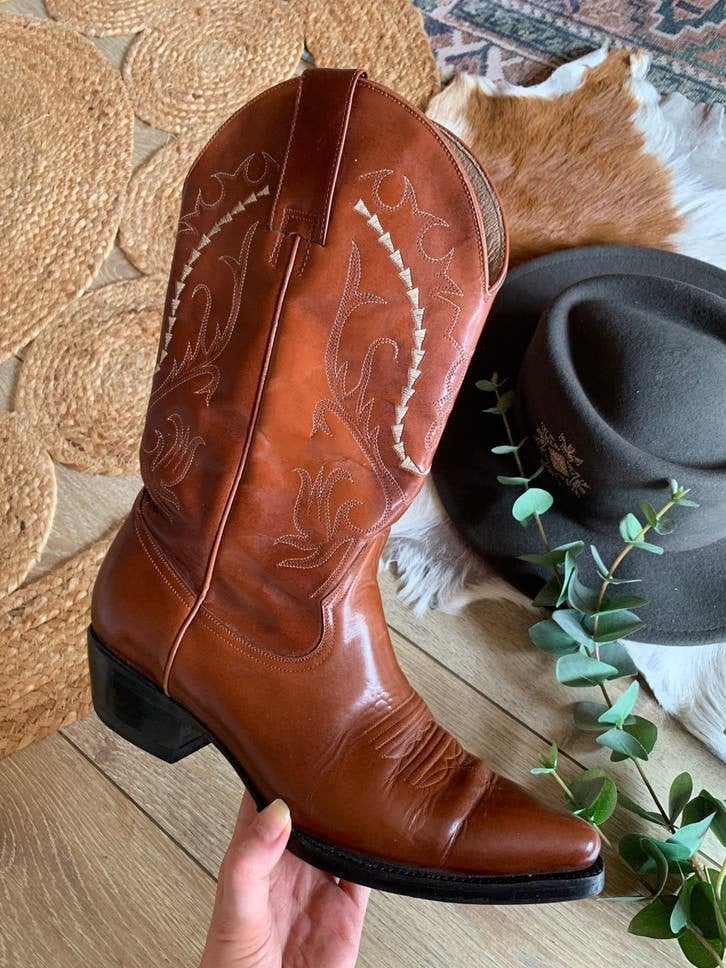 Pistolero cowboylaarzen 41 western boots laarzen, Hoge laarzen, -, Ophalen of Verzenden, Zo goed als nieuw