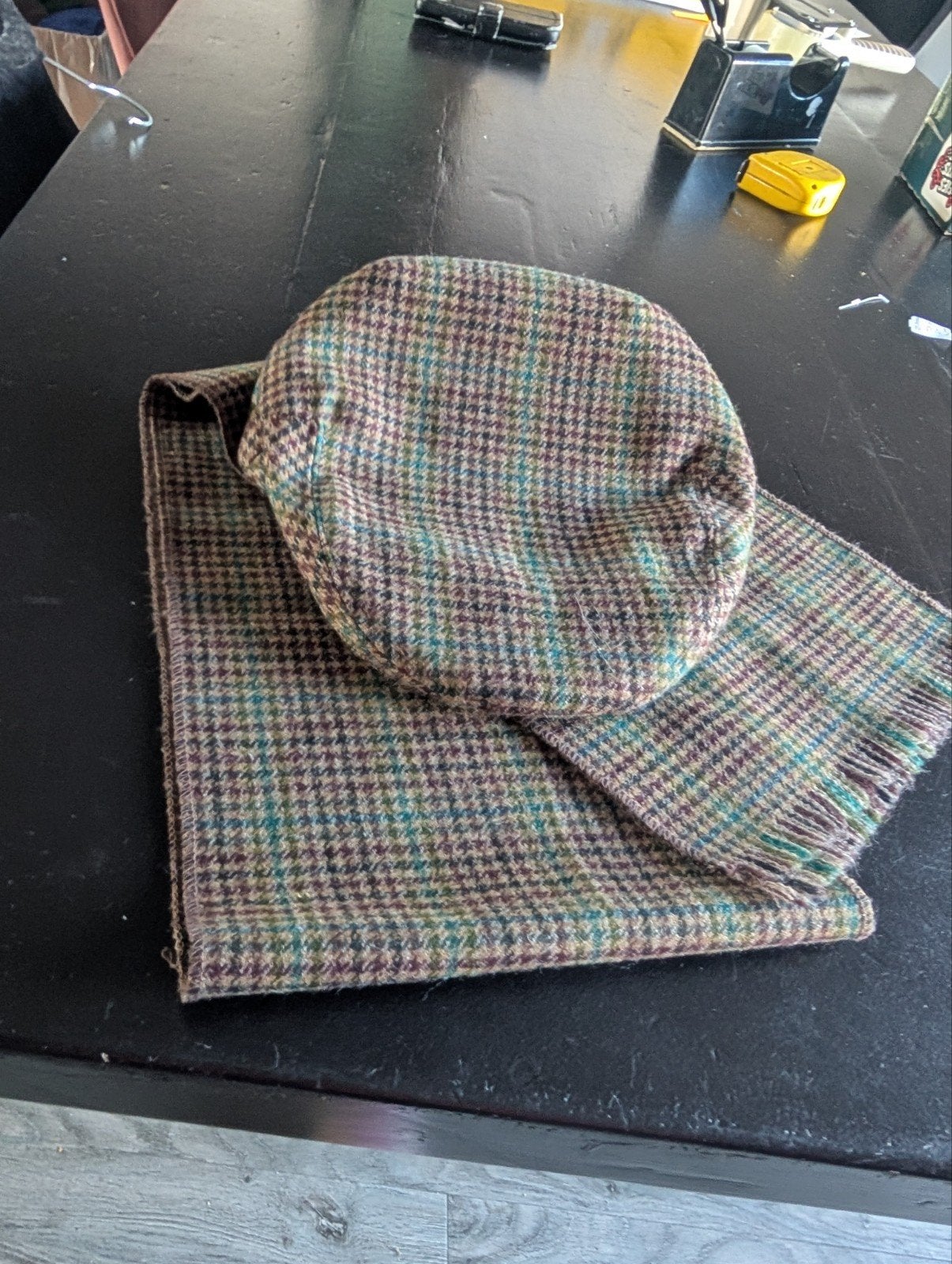 Stevenson Sporting Line Engelse Stijl Pet en Sjaal Set, Kleding | Heren, Ophalen of Verzenden, Zo goed als nieuw, Stevenson Sporting Line