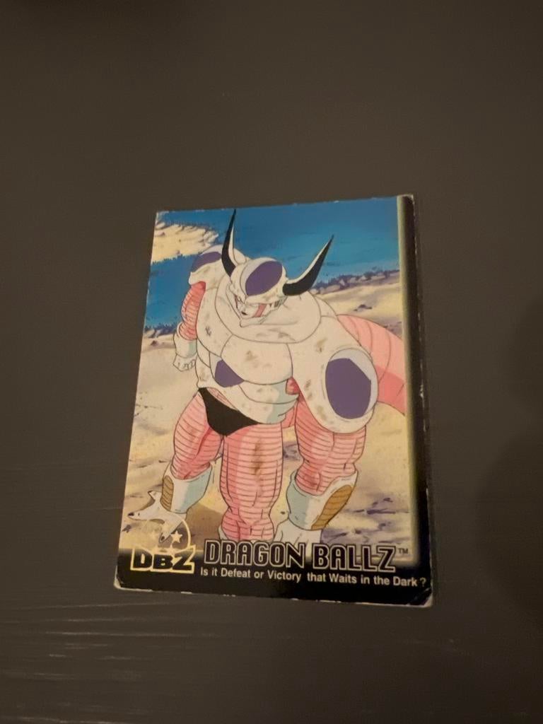 Dragon Ball Z Kaart Frieza - Zeldzaam Verzamelobject, Ophalen of Verzenden, Gebruikt, Losse kaart