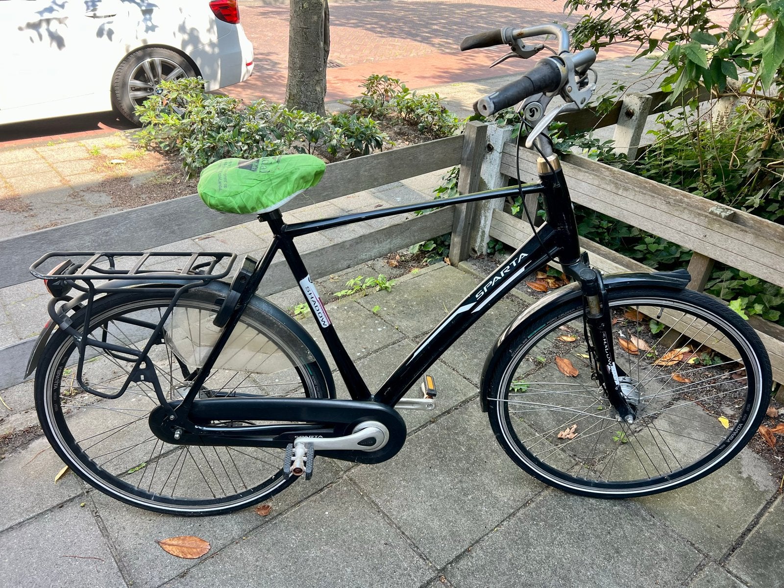 Sparta Shadow Herenfiets - Zwart, Ophalen, Sparta, Gebruikt, Versnellingen
